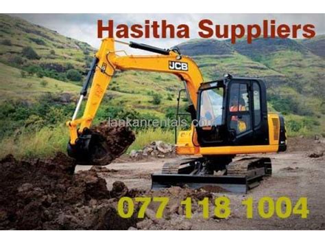 mini excavator hire in sri lanka|Excavators – lankanrentals .